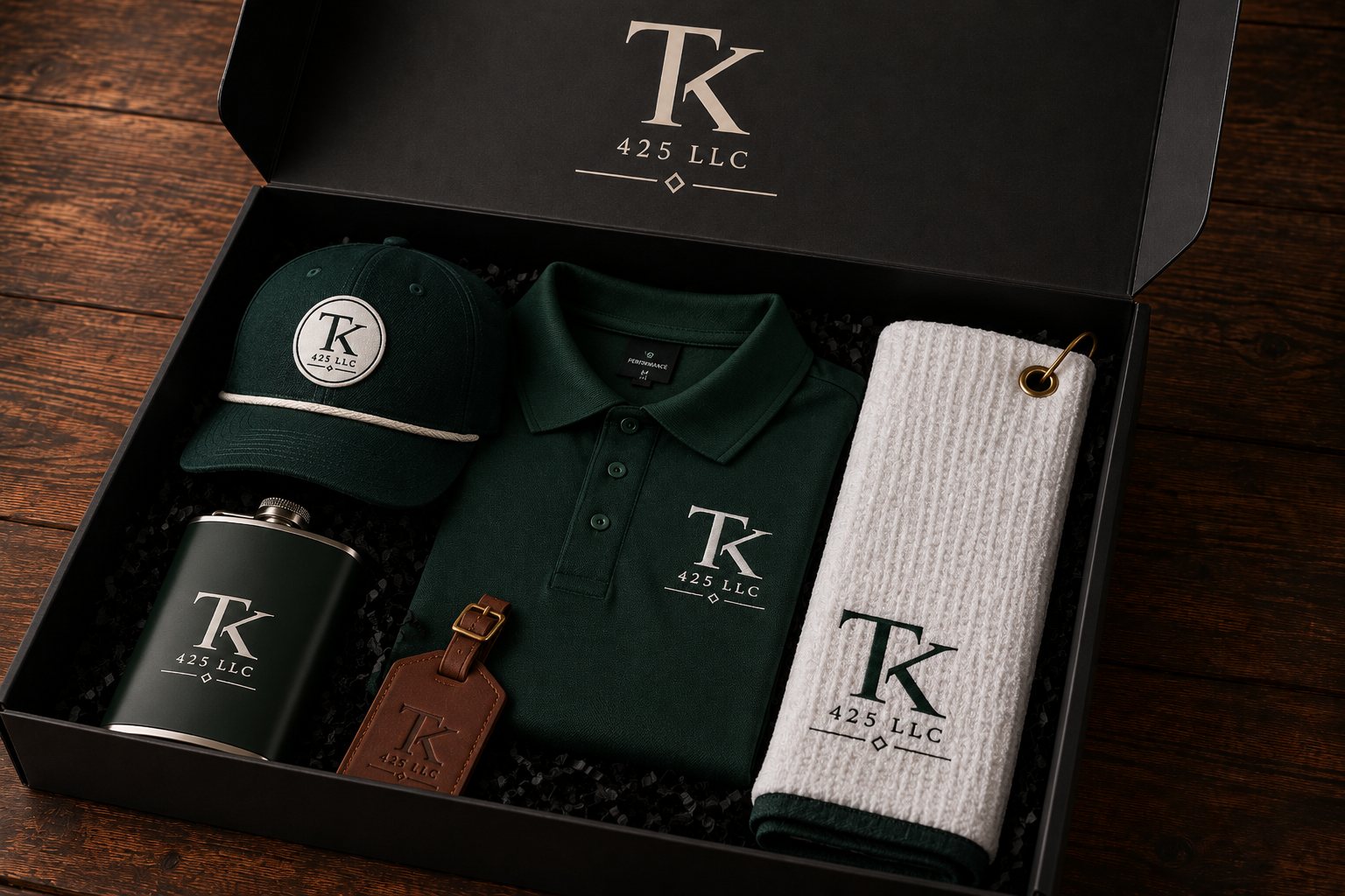 TK branded gift box
